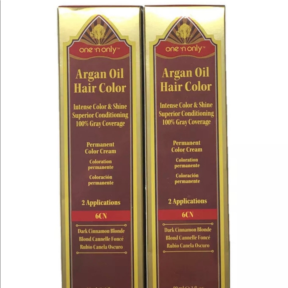 2 One 'N Only 6CN Dark Cinnamon Blonde Hair Color